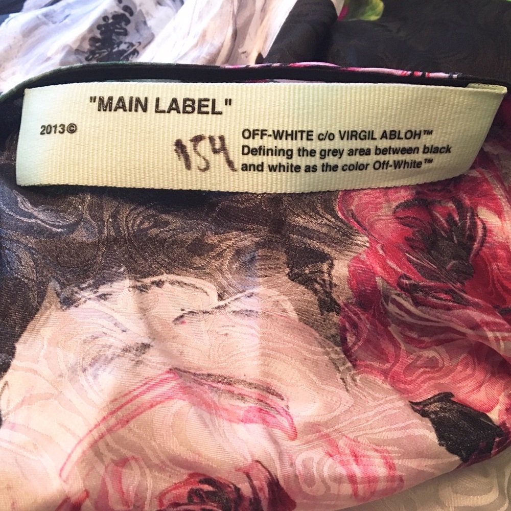 OFF-WHITE C/O by Virgil Abloh Floral Dress 38 US4 - Picture 6 of 8